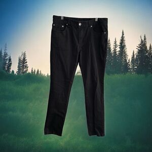 FRANK & OAK mens 32x30 Classic Black Jeans